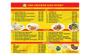 the chicken rice